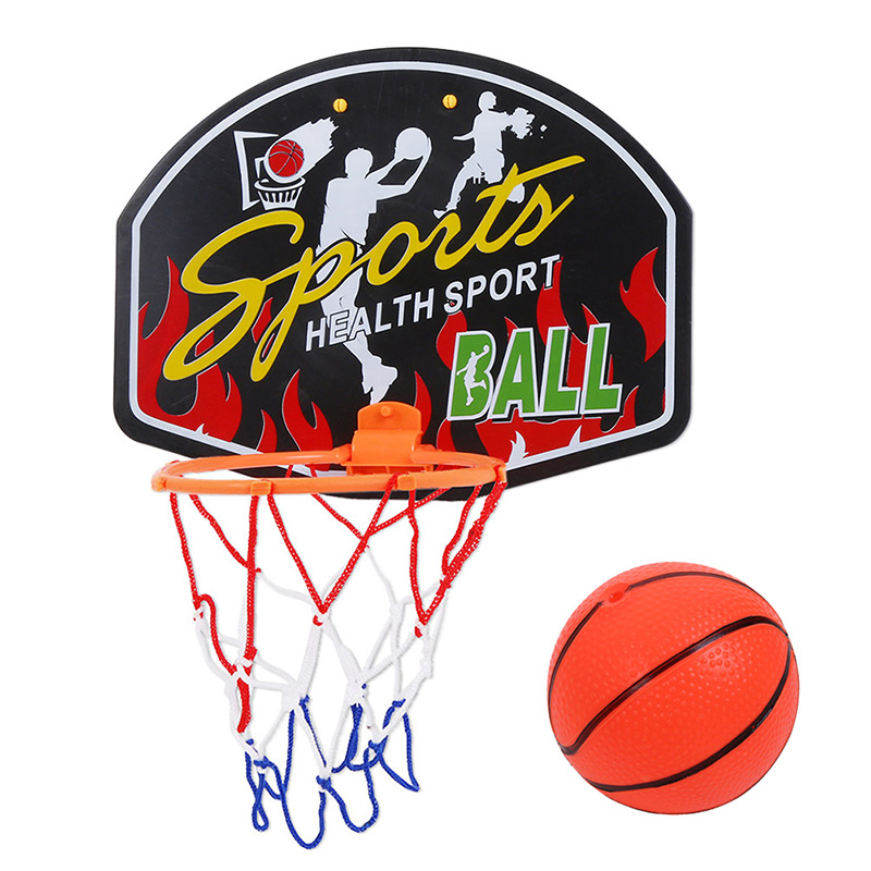 Basketball Mini Hoop Toy Game Ball & Pump & stickers Children kids 