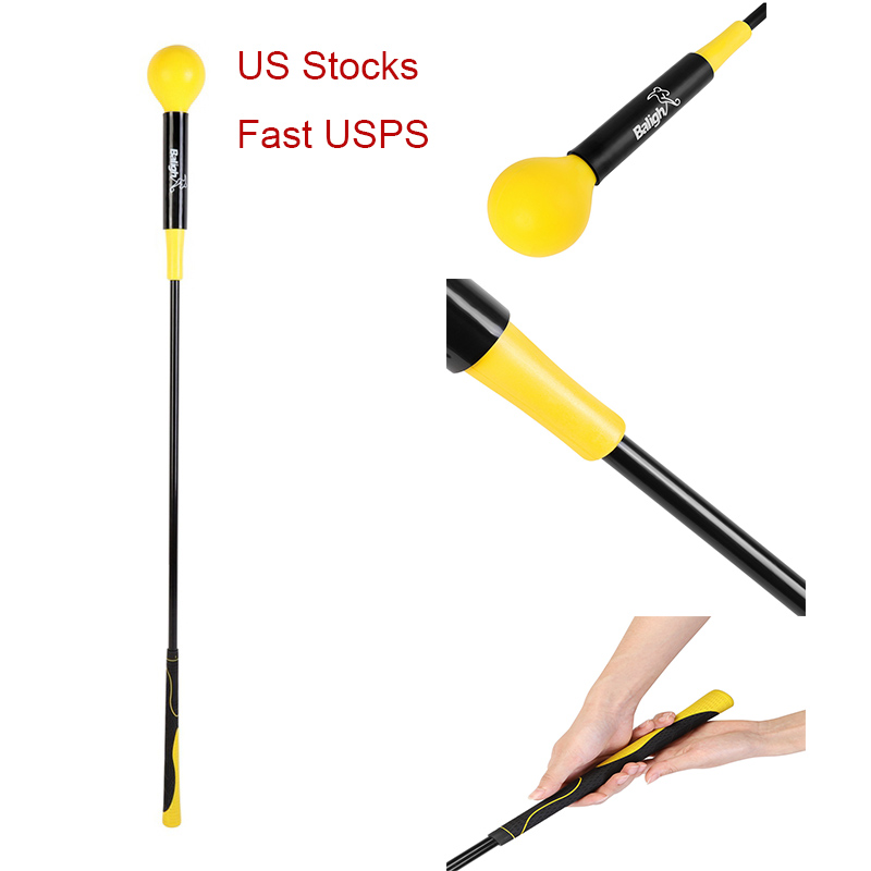 Golf Trainers Swing Aid Practice Stick Power Strength Tempo Flex