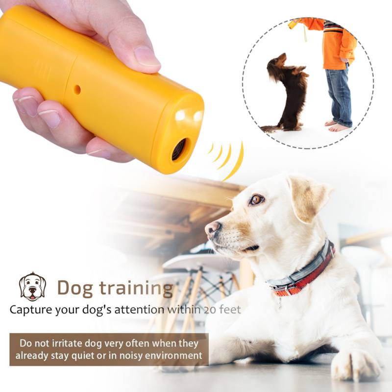 Ultrasonic Dog Repeller Electronic Dogs Deterrent AntiBarking Traning